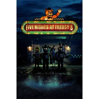 Five Nights at Freddy's Movies Anywhere 4K UHD