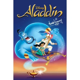Aladdin 1992 Movies Anywhere 4K UHD