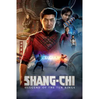 Shang-Chi and the Legend of the Ten Rings Movies Anywhere 4K UHD