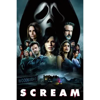 Scream 2022 Vudu HD or iTunes 4K UHD