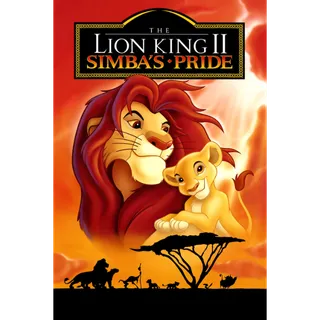 The Lion King II: Simba's Pride Movies Anywhere HD