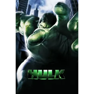 Hulk 2003 Movies Anywhere 4K UHD
