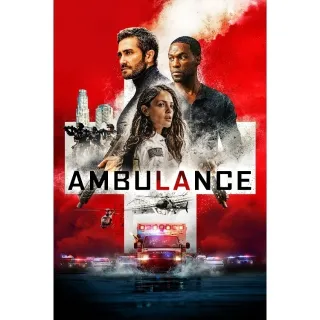 Ambulance Movies Anywhere 4K UHD