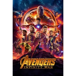 Avengers: Infinity War iTunes 4K UHD Ports