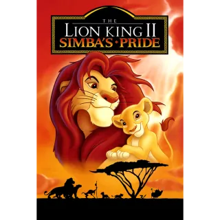 The Lion King II: Simba's Pride Movies Anywhere HD