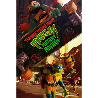Teenage Mutant Ninja Turtles: Mutant Mayhem Vudu HD or iTunes 4K