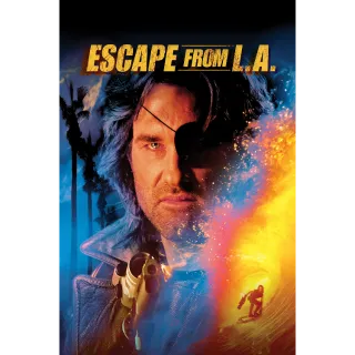 Escape from L.A. Vudu 4K UHD or iTunes 4K UHD