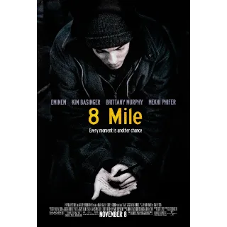 8 Mile Movies Anywhere 4K UHD