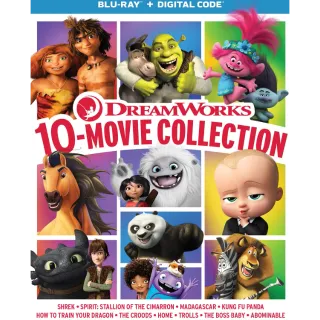 Dreamworks 10-Movie Collection Movies Anywhere HD