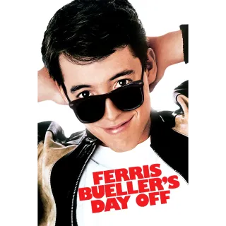 Ferris Bueller's Day Off Vudu HD or iTunes 4K UHD