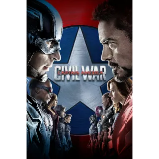 Captain America: Civil War Movies Anywhere HD