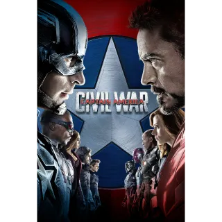 Captain America: Civil War Movies Anywhere 4K UHD