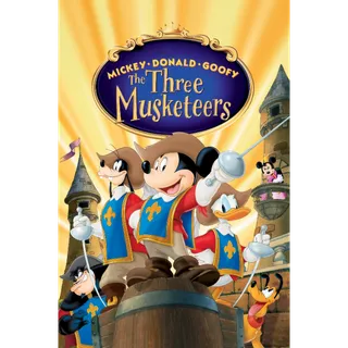 Mickey, Donald, Goofy: The Three Musketeers Movies Anywhere HD