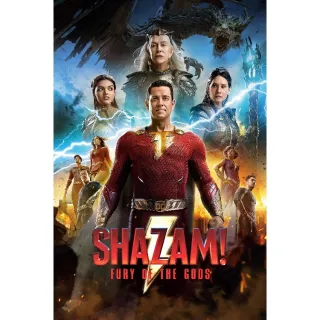 Shazam! Fury of the Gods Movies Anywhere 4K UHD