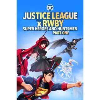 Justice League x RWBY: Super Heroes & Huntsmen, Part One Movies Anywhere 4K UHD