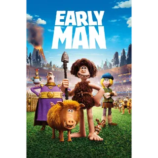 Early Man Vudu HD or iTunes 4K UHD