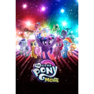 My Little Pony: The Movie Vudu HD or iTunes HD