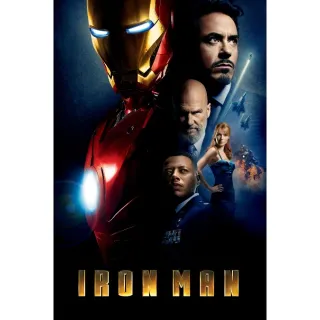 Iron Man Movies Anywhere 4K UHD