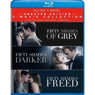 Fifty Shades of Grey Collection 1-3 + Unrated Movies Anywhere HD