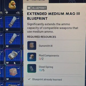 Extended Medium Mag III