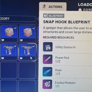ARC Snap Hook Blueprint