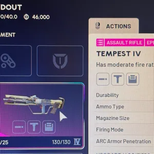 Tempest IV Weapon