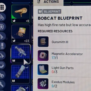 ARC Bobcat Blueprint