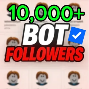 10000 Roblox followers