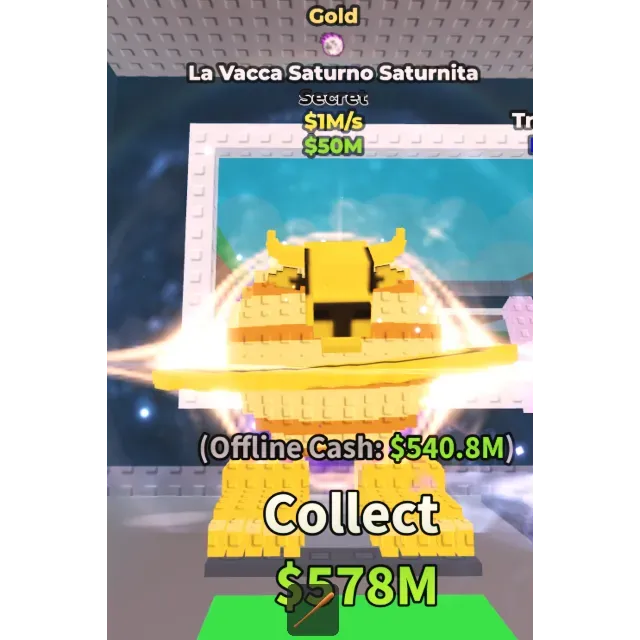STEAL A BRAINROT Roblox La Vacca Saturno Saturnita 300k/sec EUR 1,99 - DE