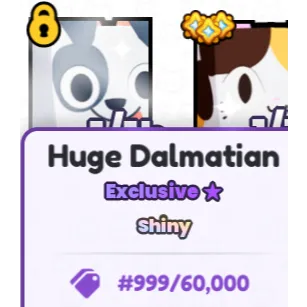 PETS GO | Huge Shiny Dalmatian