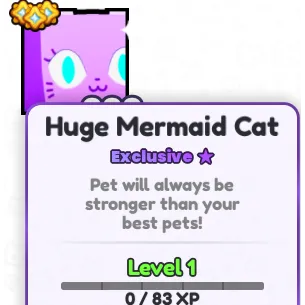 PET SIM 99 | HUGE MERMAID CAT