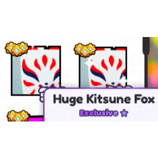 PET SIMULATOR 99 | 1x  HUGE KITSUNE FOX