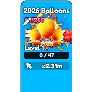 TAP SIMULATOR  | 2026 BALLOONS SECRET