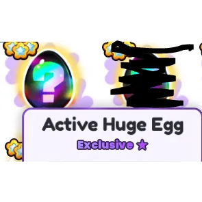 PET SIMULATOR 99 | 1X ACTIVE HUGE EGG