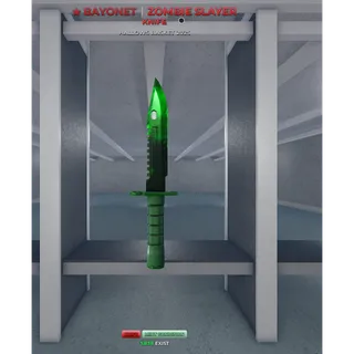 Bayonet ZOMBIE SLAYER MC  