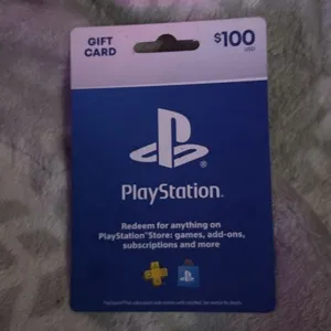 $100.00 PlayStation Store
