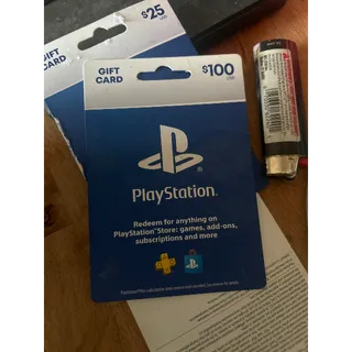 $100.00 USD PlayStation Store