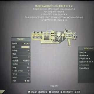 4* Tesla Rifle