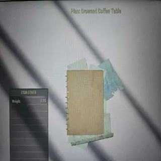 Drowned Coffee Table Plan