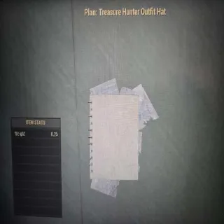 Treasure Hunter Outfit Hat Plan