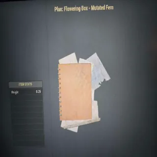 Flowering Box - Mutated Fern Plan