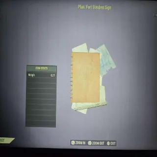 Fort Steuben Sign Plan