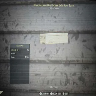 Ultracite Laser Gun Refined Beta Wave Tuner Mod And