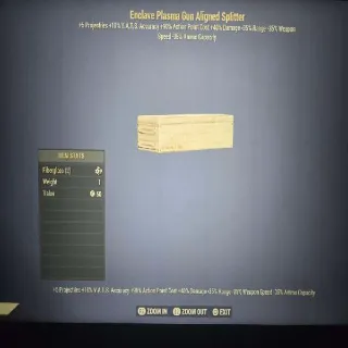 Enclave Plasma Gun Aligned Splitter Mod