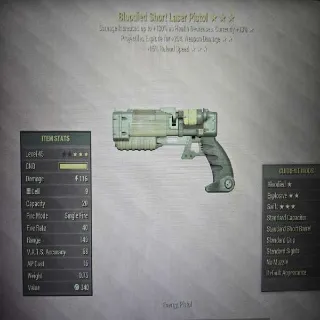 BE15 Short Lasar Pistol