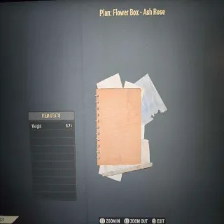 Flower Box - Ash Rose Plan