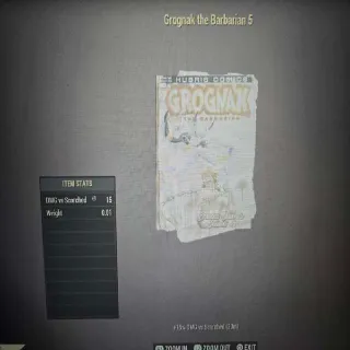 100 Grognak The Barbarian 5 Magazines