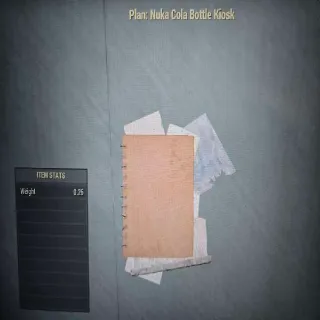 Nuka-Cola Bottle Kiosk