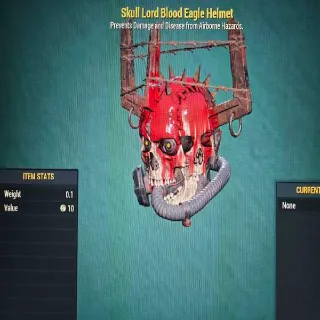 Skull Lord Blood Helmet