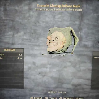 Glowing Buffoon Mask